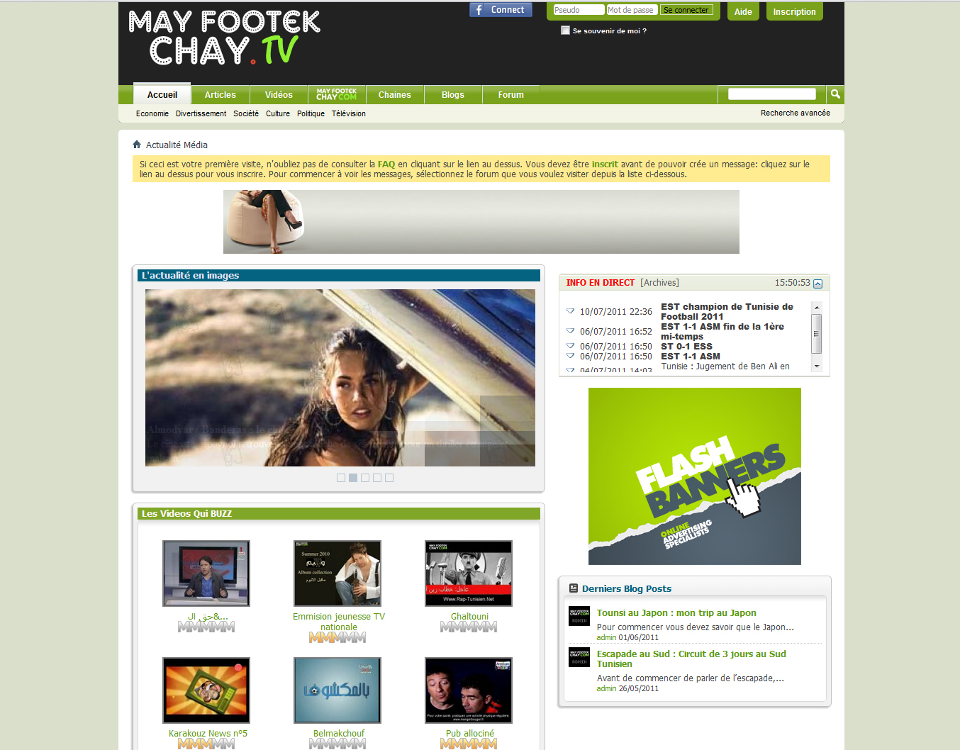 Projet mayfootekchay.tv